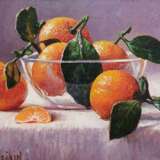 Tangerines Stretched canvas Oil Realism Still life Russia 2020 - photo 1