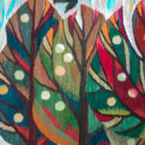Яблоневый сад (уменьшенная) Wool Tapestry Ukraine 2021 - photo 5
