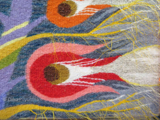В сиянии первых лучей Wool Tapestry Ukraine 2020 - photo 7