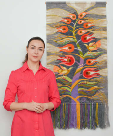 В сиянии первых лучей Wool Tapestry Ukraine 2020 - photo 1