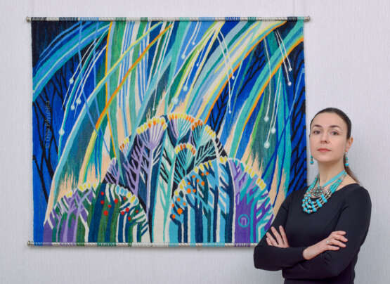 Звёздный дождь Wool Tapestry Ukraine 2020 - photo 1