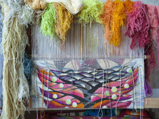 Окрылённые любовью Wool Tapestry Ukraine 2019 - photo 10