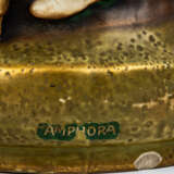 AMPHORA-WERKE (Turn-Trepitz) große Jugendstil Bodenvase, um 1910, - Foto 5