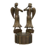 ROMANG, WERNER (Bildhauer 20. Jh.), "Paar musizierende Engel", - Foto 3