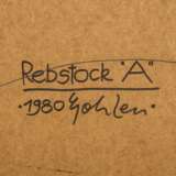 GOHLEN (Maler/in 20./21 Jh.), "Rebstock A", - Foto 5