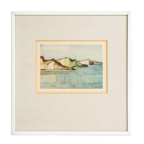 GASSEBNER, HANS (1902-1966), "Mediterrane Steilküste", - Foto 1