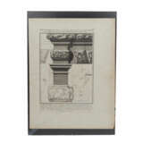 PIRANESI, GIOVANNI BATTISTA (1720-1778), 4x Architekturelemente aus "Le Antichità Romane", - Foto 4