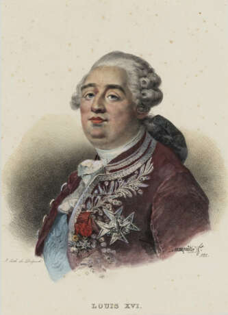 Jean-Baptiste Mauzaisse - ''Louis XVI'', ''Marie Antoinette'', ''Louis (Charles) Dauphin'' - фото 2