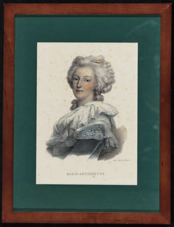Jean-Baptiste Mauzaisse - ''Louis XVI'', ''Marie Antoinette'', ''Louis (Charles) Dauphin'' - Foto 4