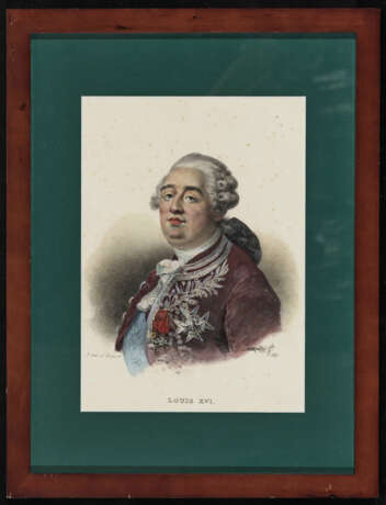 Jean-Baptiste Mauzaisse - ''Louis XVI'', ''Marie Antoinette'', ''Louis (Charles) Dauphin'' - Foto 5