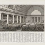 Jean-Michel Moreau - ''Ouverture des États-Généraux à Versailles, le 5 Mai 1789 [...]'' - ''Constitution de l'Assemblée Nationale [...] à Versailles le 17. Juin 1789'' - фото 1