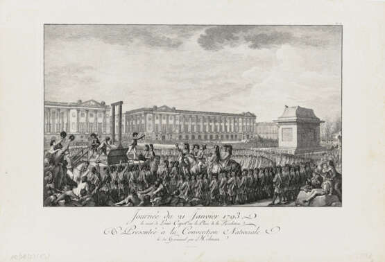 Isidore Stanislas Henri Helman - ''Journée du 21 Janvier 1793 [...]'' - ''Journée du 16 Octobre 1793'' - фото 1