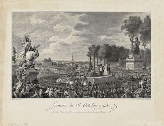 Isidore Stanislas Henri Helman - ''Journée du 21 Janvier 1793 [...]'' - ''Journée du 16 Octobre 1793'' - Foto 2
