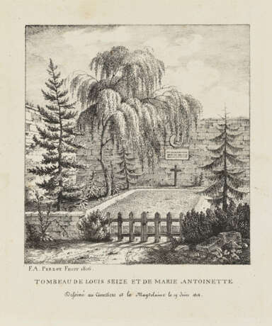 Frankreich um 1815 - ''Translation à St. Denis des corps de Louis XVI et de Marie Antoinette'' - фото 1
