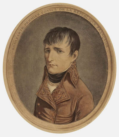 Louis Léopold Boilly, nach - Napoleon Bonaparte als Premier Consul - Foto 1