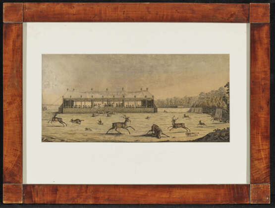 Carl August Schwerdgeburth - Ansicht der großen Hirschjagd am 6. Oktober 1808 - photo 2