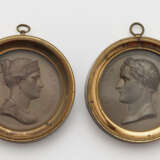 Paar Medaillen Napoleon I. und Joséphine - Paris, 1811, Bertrand Andrieu (1761 Bordeaux -1822 Paris) - Foto 1