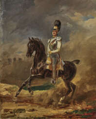 Ferdinand von Rayski - Generalleutnant August von Leyßer zu Pferd