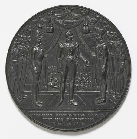 Medaille zur Erinnerung an die Freiheitskriege - wohl Königliche Preußische Gießerei, um 1815, Modell von C. JACOB nach einer Zeichnung der GEBR. HENSCHEL - фото 1