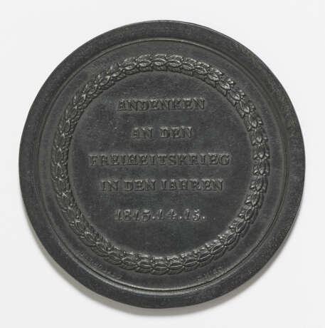 Medaille zur Erinnerung an die Freiheitskriege - wohl Königliche Preußische Gießerei, um 1815, Modell von C. JACOB nach einer Zeichnung der GEBR. HENSCHEL - фото 2