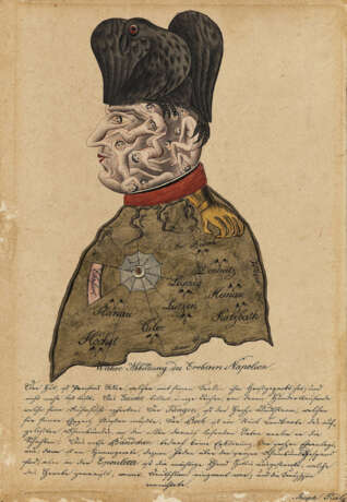 Joseph Kreiling um 1814 - ''Wahre Abbildung des Eroberers Napolion'' - Foto 1