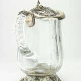 Kristallkanne mit ornamentiertem Silber - Foto 9