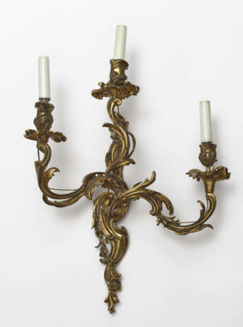 Ein Paar Appliken, zweiflammig - Louis XV-Stil, 19. Jh. - фото 3