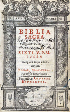 Biblia latina. - фото 1