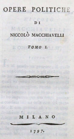 Macchiavelli, N. - фото 1