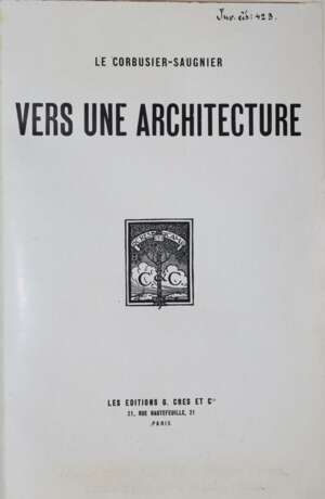 Le Corbusier (d.i. C.E.Jeanneret) u. Saugnier (d.i. A.Ozenfant). - Foto 1