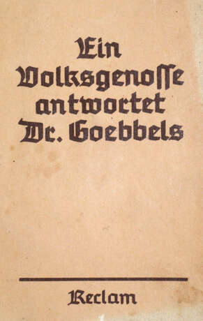 Tarnschrift. - Foto 1