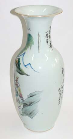 China Vase wohl 19. Jh. - photo 3