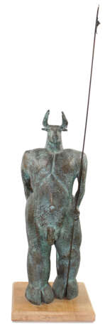 Minotaurus Bronzeskulptur - photo 1