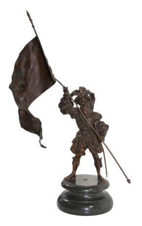 Bronze eines Soldaten - photo 1