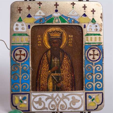 Икона «Святой равноапостольный князь Владимир» - фото 4