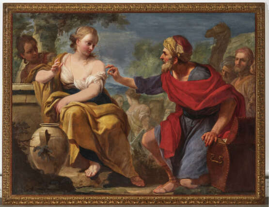 Rebekka und Elieser am Brunnen (Genesis, 24, 15-22). - фото 2
