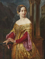 Bildnis Charlotte von Hagn (1809 - 1891).