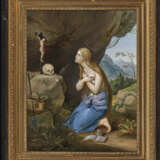 Büßende Maria Magdalena L. u. monogrammiert AB. Öl auf Lwd. 64 x 50,5 cm. Rest. Craquelé. Rahmen min. besch. Provenienz: Bassenge, Berlin, Auktion 101, 31. Mai 2013, Kat.-Nr. 6143. - Privatsammlung Berlin. - фото 2