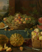 Ivan Fomitch Khroutskiï. Still Life with Fruit and Honeycomb
