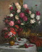 Aleksandr Mikhailovich Gerasimov. Still Life with Peonies and Carnations