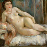 Reclining Nude with Red Necklace - Foto 1