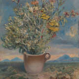 Vase of Flowers in a Landscape - Foto 1