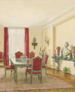 Catherine (Ekaterina Borisovna) Serebriakoff. Dining Room Interior