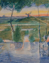 Interior, a Stage Design for a A. Tolstoy's Play