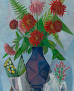 Maria Marevna. Cubist Still Life with Chrysanthemums