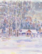 Winter in the Countryside Outside Moscow