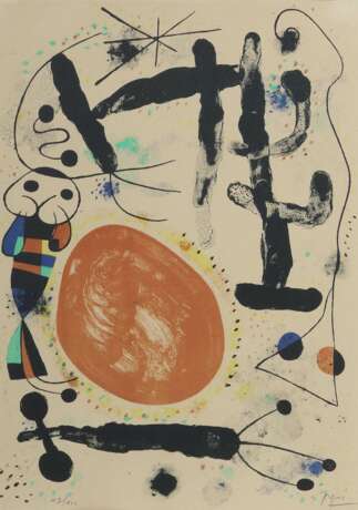 Miró, Joan Barcelona 1893 - 1983 Palma, Maler, Grafiker, Keramiker und Bildhauer - photo 1