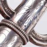 Серебряная ханукальная менора-подсвечник - фото 10