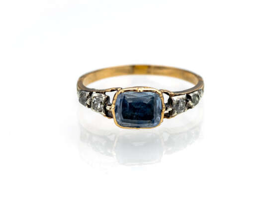 Saphir-Diamant-Ring - photo 1