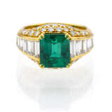 Smaragd-Diamant-Ring - photo 1